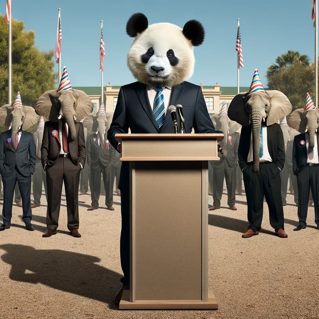 Panda-monium at the Polls: The Elephant's New Clothes